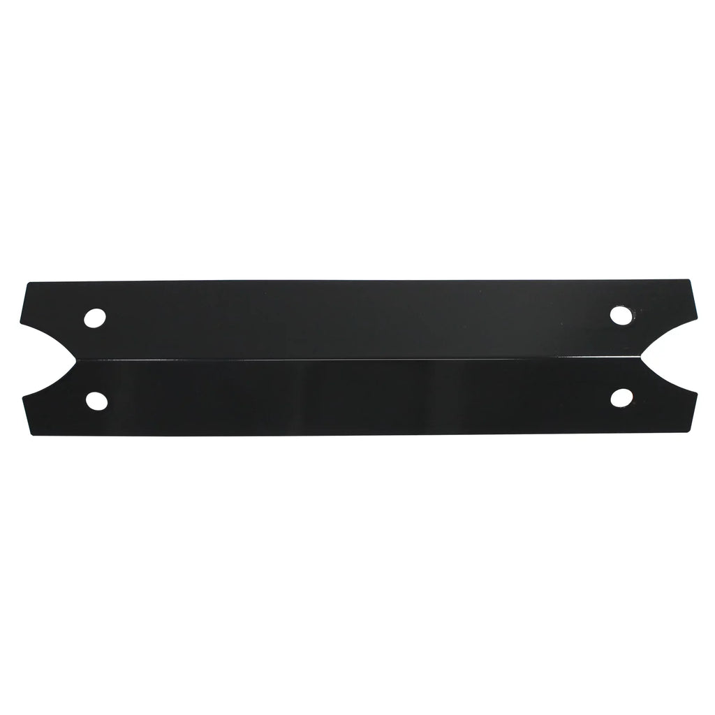 2-Pack BBQ Grill Heat Shield Plate Tent Replacement Parts for Charmglow 8106320B - Compatible Barbeque Porcelain Steel Flame Tamer, Flavorizer Bar, Vaporizer Bar, Burner Cover 17 3/4"