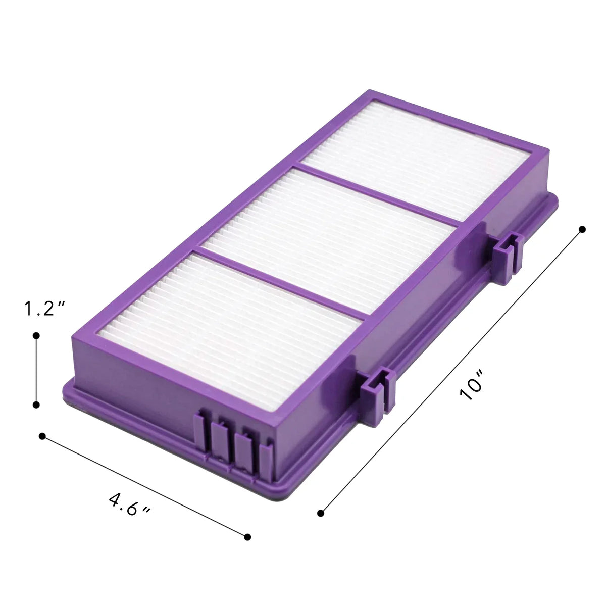 HEPA D Filter for Holmes AER1 HAPF300/HAP30 (4 Pack + 8 Pre-Carbon Sheet)