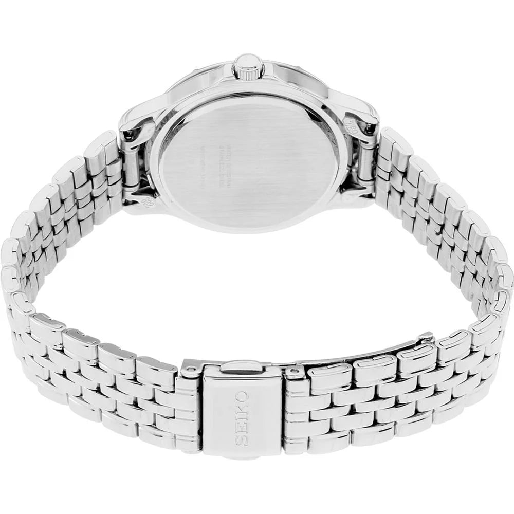 Women's SUR863 Pink Dial Steel Bracelet Swarovski Crystal Watch