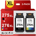 275XL 276XL Ink Cartridge Replacement for PG-275 CL-276,High Yield for 275 and 276 Multi Pack Ink Compatible for PIXMA TS3520 TS3522 TS3500 TR4720 TR4700 TR4722 Dark 1 Color)