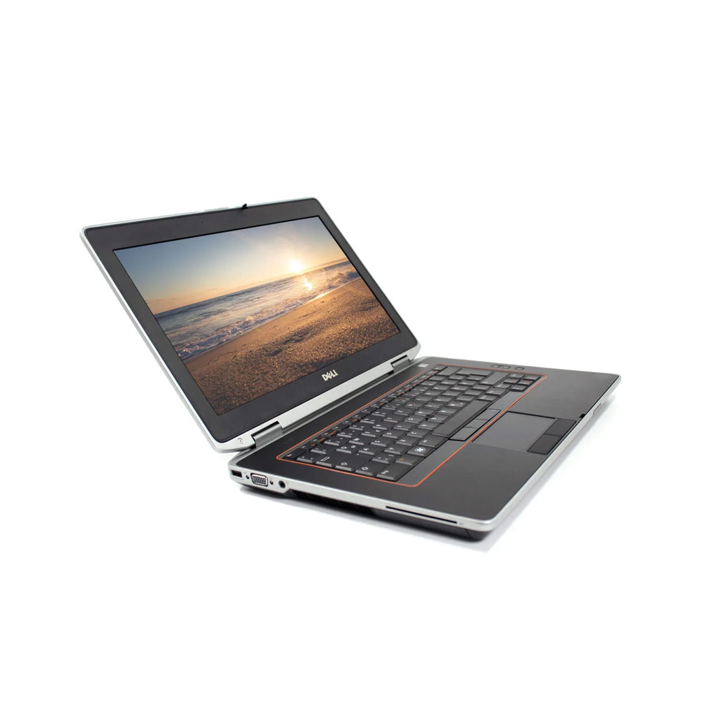 Used Dark Latitude E6420 14'' PC Laptop i5 Dual Core 2.5GHz 4GB RAM 250GB HDD HD Graphics 3000 1366 x 768 Display Windows 10 Professional 64-Bit