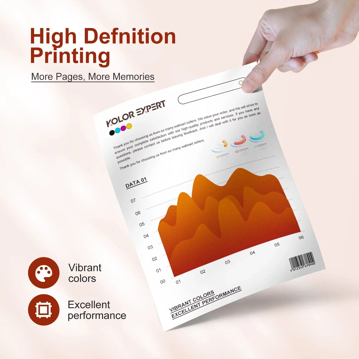 275XL Ink Cartridges for Ink 275 and 276 use with Pixma TS3522 TS3520 TS3500 TR4722 TR4720 TR4700 Ebony Tri-Color)