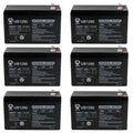 12V 9Ah SLA Battery for The Evo 500w Electric Scooter - 6 Pack