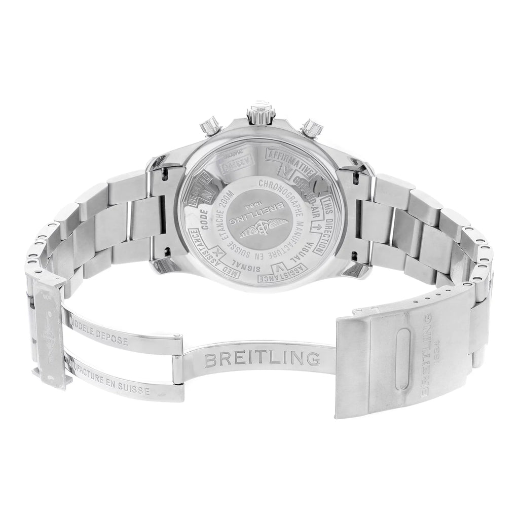 Breitling Chronospace Automatic Ebony Dial Mens Watch A2336035-BA68SS