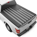 Dark Flag Tonneau Cover Soft Roll-up Truck Bed Protector All Weather Retractable for Ram 1500 2002-2023 2500/3500 2003-2020 6.4 ft