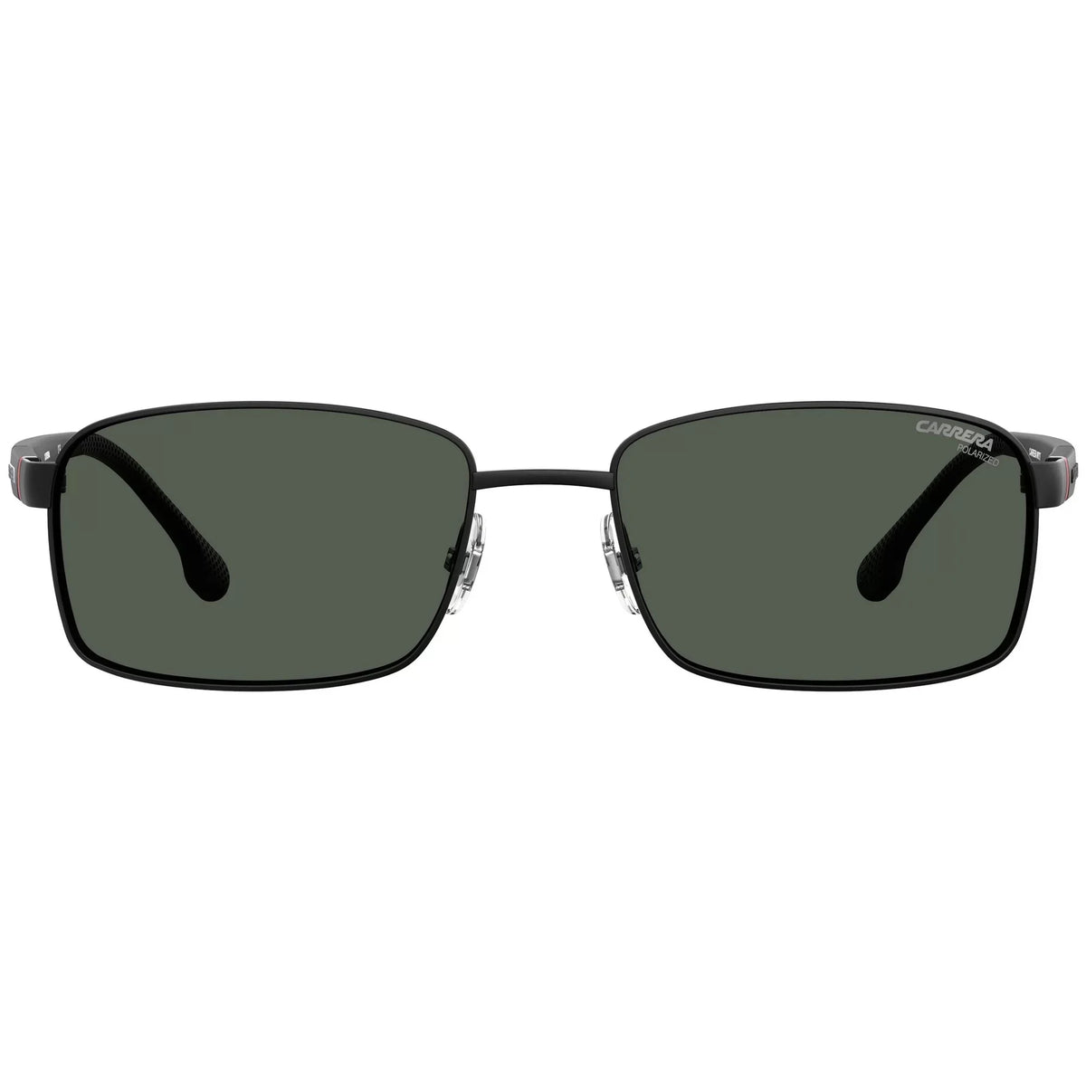 Carrera Men's 8037/S Rectangular Sunglasses, Jet Gray, 58mm, 18mm