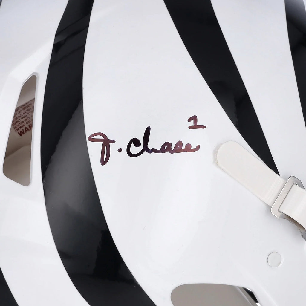 Ja'Marr Chase Cincinnati Bengals Autographed Rid 2022 On Field Alternate Speed Authentic Helmet