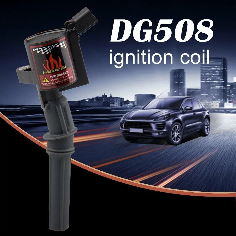 8 Jet Ignition Coil FD503 DG508 C1417 DG457 & Spark Plug ITR6F13 4477 Compatible with Ford E-250 V8 4.6L & 5.4L 2003 2004 2005 2006 2007 2008 2009 2010 2011 2012 2013 2014