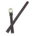 Watchband 09mm Brown Lizard Grain part#AU01174N