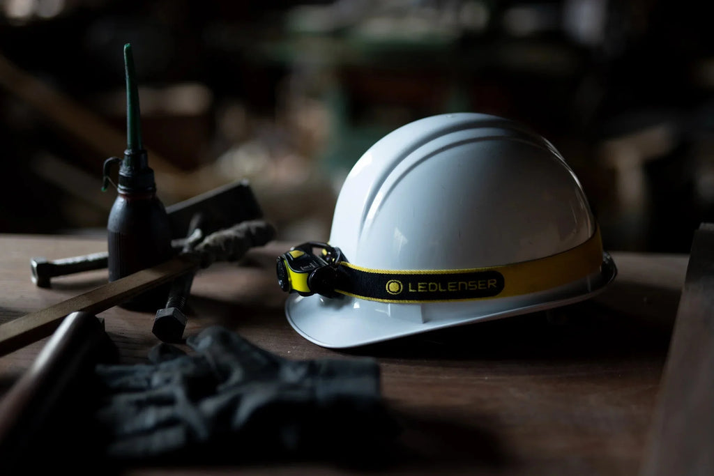 LEDLENSER IH5R High Power LED Headlamp, 400 Lumens, Mass Rechargeable or AA Alkaline Batteries