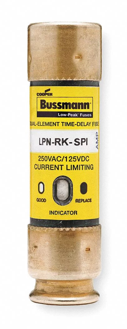 Eaton Bussmann Fuse,Class RK1,35A,LPN-RK-SPI Series LPN-RK-35SPI