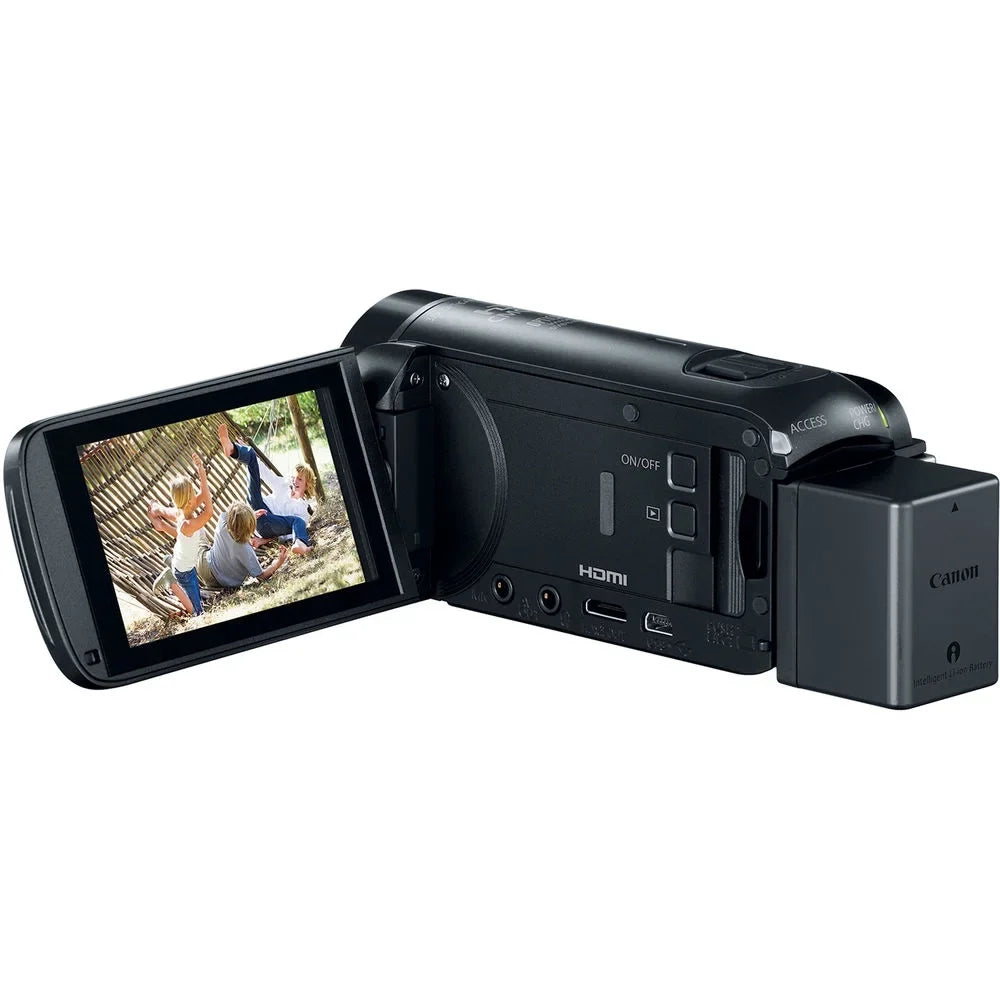 VIXIA HF R800 57x Camcorder + Extra Battery + UV + Backpack - 64GB Bundle