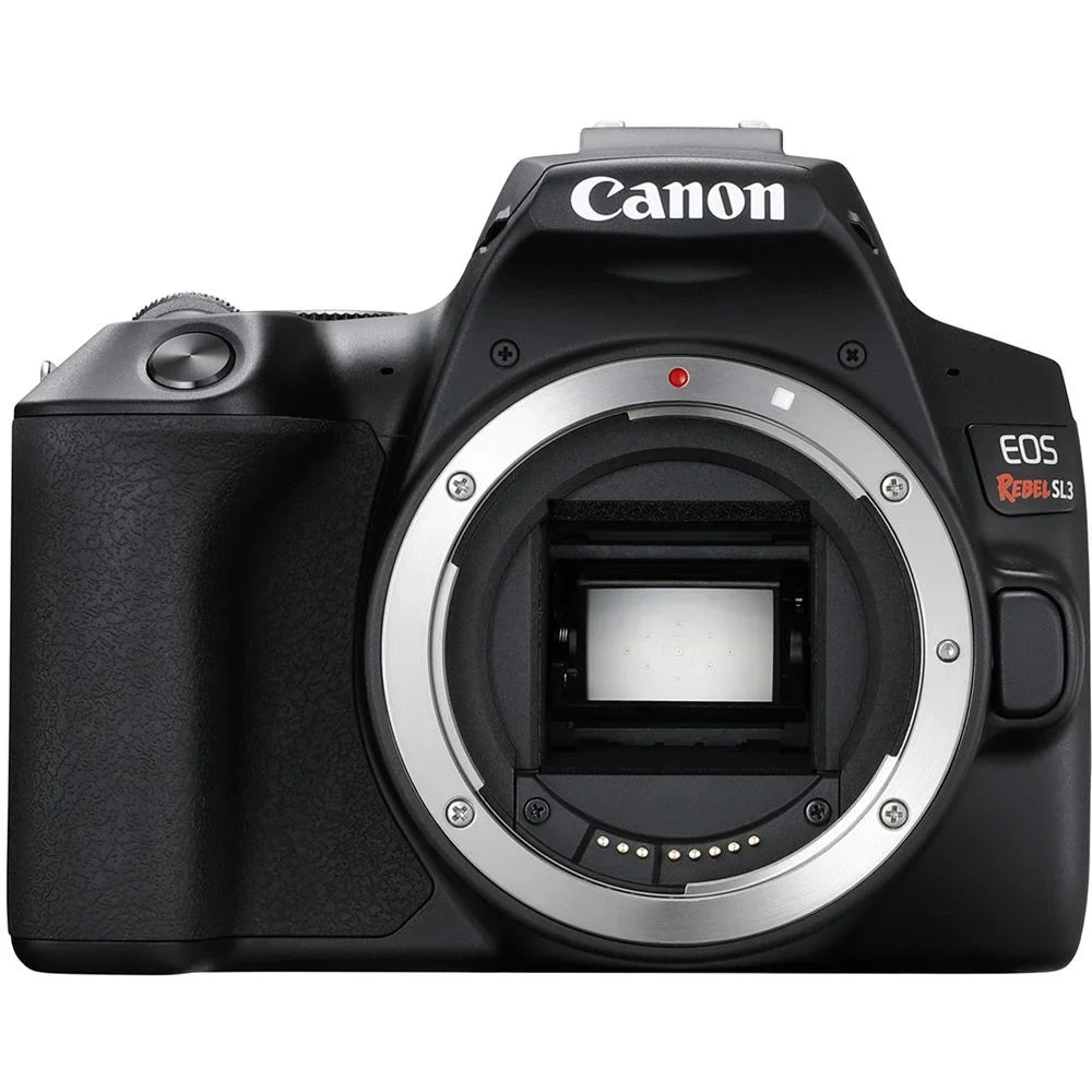 Rebel SL3 DSLR Camera (Body + Bag + Sandisk 64GB Card + Care Kit