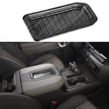 Center Armrest Storage Box Trim Cover Fit For Chevy Silverado Suburban Tahoe SIERRA 2019 2020 2021 2022 Dark Wood Grain