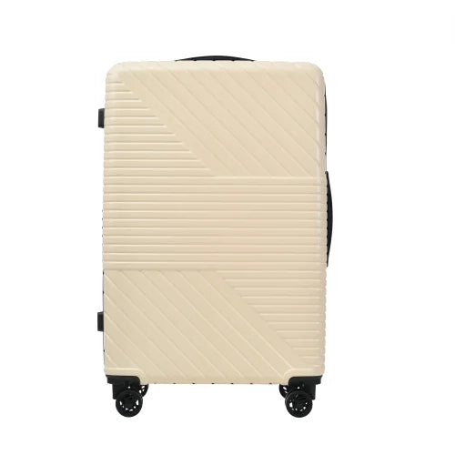 Zateety Hardshell Luggage Sets 3 Piece double spinner 8 wheels Suitcase with TSA Lock Load 20''24''28''