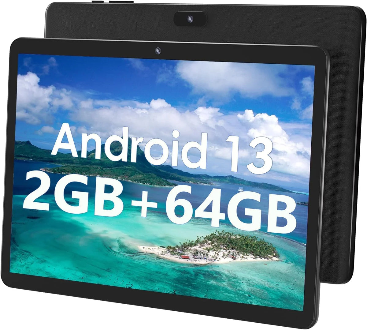 SGIN 10in Android 13 Tablet 2gb RAM 64gb ROM 800*1280 IPS HD Screen 4-Core Allwinner 133, 2MP + 5MP