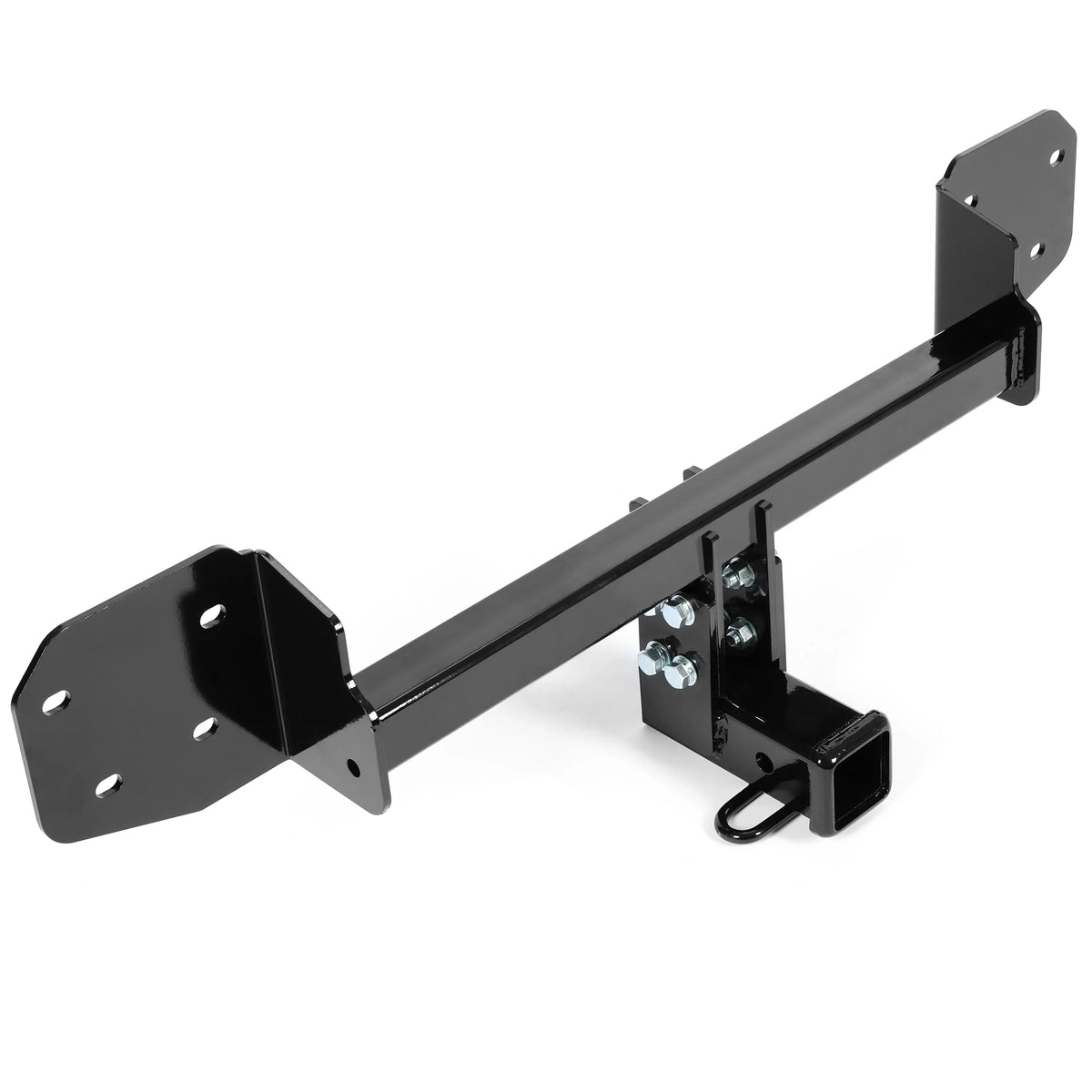 Kojem Class 3 Trailer Hitch Receiver 2" for 2010-2019 Subaru Outback Hatchback Steel Ebony