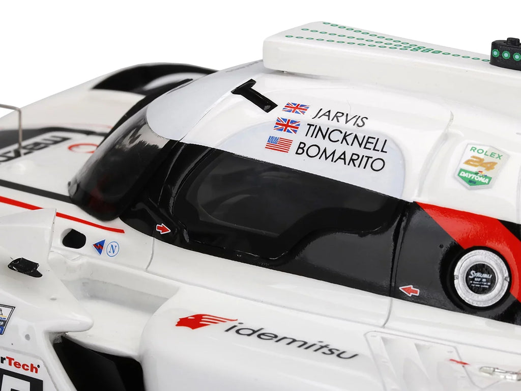 Diecast Mazda RT24-P DPI #55 Jonathan Bomarito - Oliver Jarvis - Harry Tincknell "Mazda Motorsports" 3rd Place IMSA 24 Hours of Daytona (2021) 1/18 Model Car by Top Speed