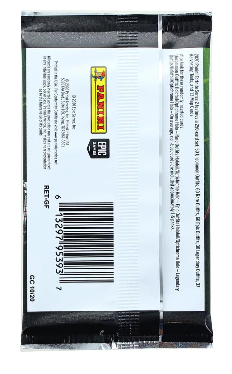 Fortnite Series 2 Panini 2019 Trading Cards | Gravity Box of 36 Packs