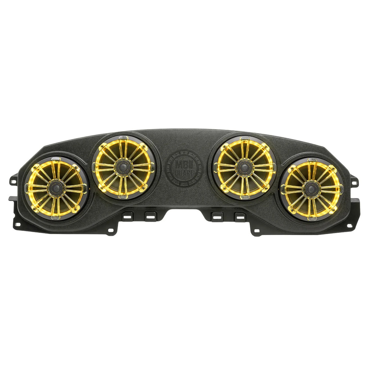 MB Quart MBQJ-48CRGB JEEP Wrangler (JL)/ Gladiator (JT) Rear Overhead Soundbar with four 8” Coaxial Speakers and RGB LED Lighting