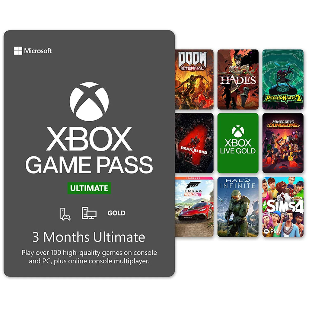 TEC Newest - Xbox -Series- -X- Gaming Console - 1TB SSD Ebony With 3-Month Game Pass Bundle