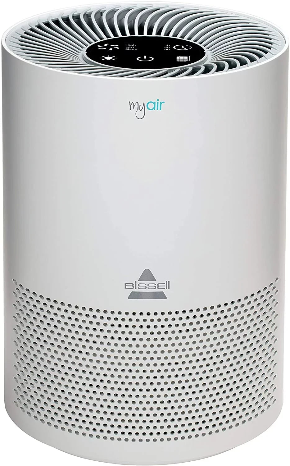 BISSELL MYair Purifier with High Efficiency and Carbon Filter for Small Room and Home, Quiet Bedroom Air Cleaner for Allergies, Pets, Dust, Dander, Pollen, Smoke, Hair, Odors, Timer, 2780A