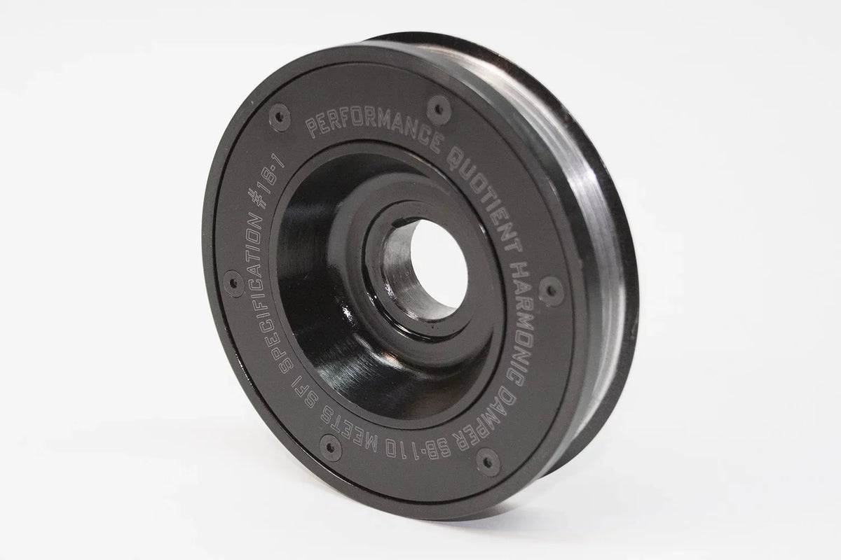 Prw Industries 2411040 Pqx Sfi Rated Racing Steel Damper Fits select: 2000 HONDA CIVIC SI/SIR, 1999 HONDA CIVIC SI