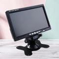 7" Tft Lcd Backlight Color Mirror Monitor For Car Reverse Rear View Backup Camera Car Dvd Serveillance Camera Ebony