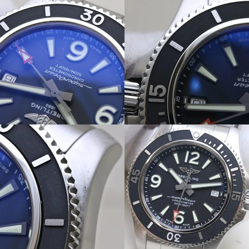 Pre-Owned BREITLING Super Ocean 42 A17366021B1A1 Stainless Steel Men's 39203 (Good)