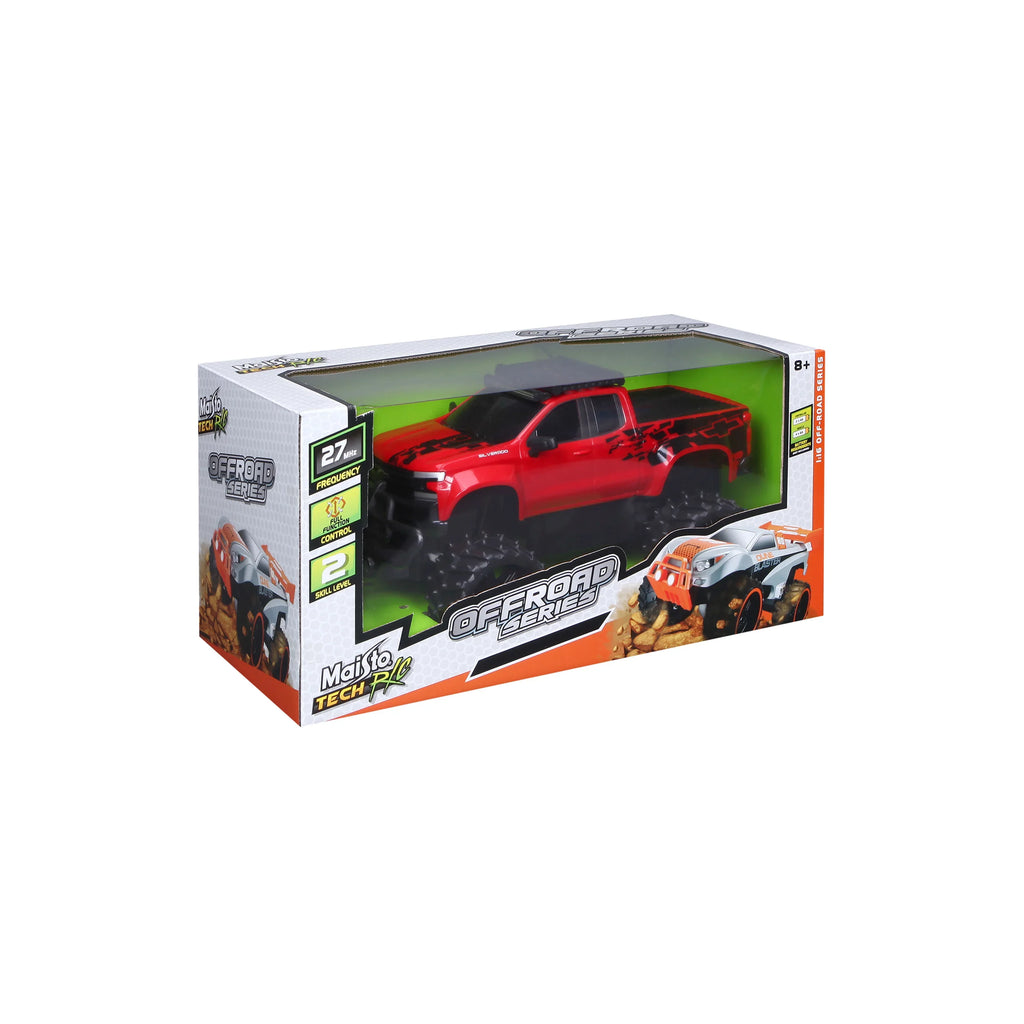 Maisto (1:16) Chevrolet 2019 Silverado Battery-Powered RC Truck