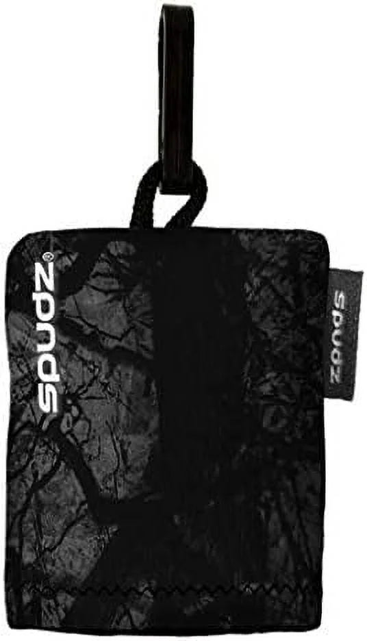 SPUDZ Classic | Microfiber Cloth Screen Cleaner and Lens Cleaner | Open Bottom | Stealth Shadow| 10 x 10 Inches