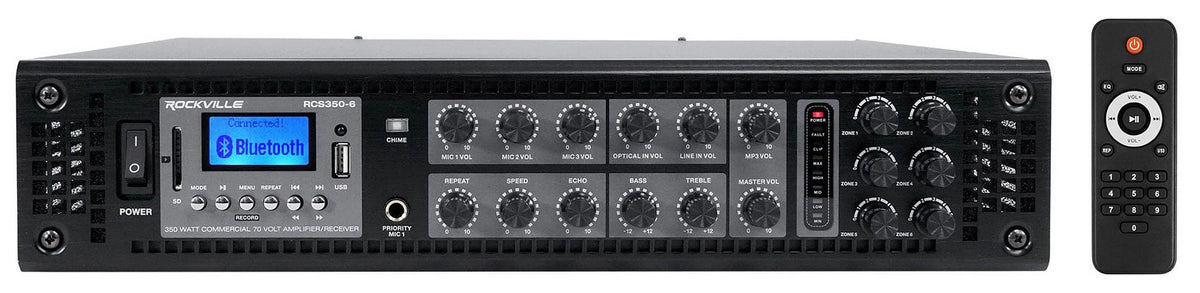 6-Zone Amplifier+4 JBL Pendant+6 Slim Jet Wall Speakers 4 Restaurant/Bar/Cafe
