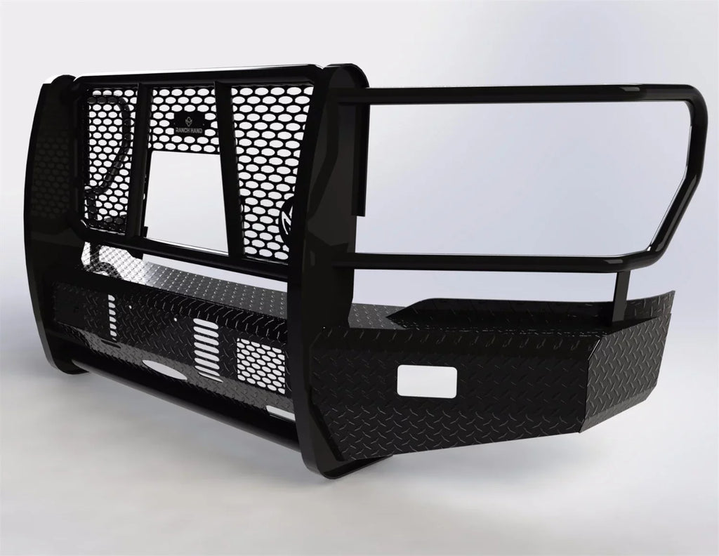 Ranch Hand FSF18HBL1 Summit Series Front Bumper; Retains Factory Tow Hook; Camera Access; Fits select: 2019 FORD F150 SUPERCREW, 2018 FORD F150