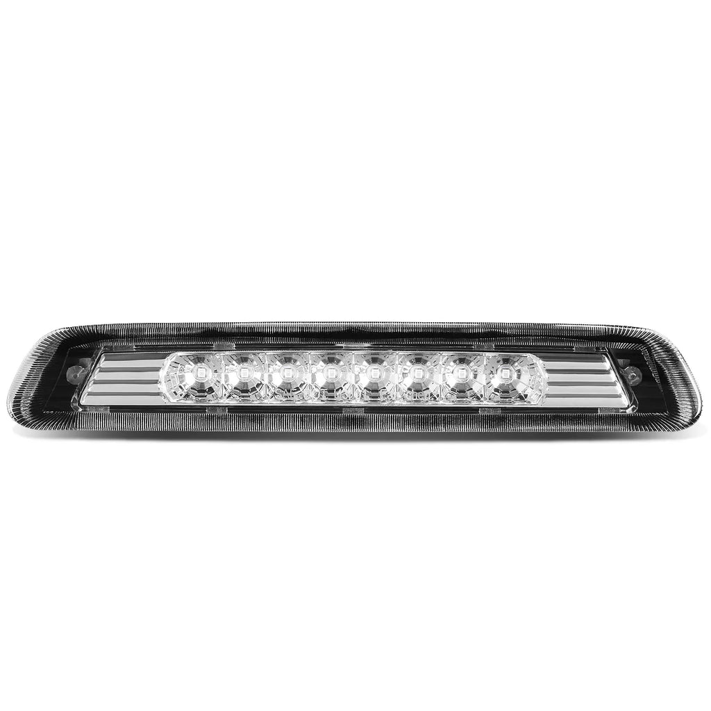 DNA Motoring 3BL-4RUNNER03-LED-CH For 2003 to 2009 4Runner N210 Rear LED 3rd Third Tail Brake Light Stop Lamp Chrome Housing 04 05 06 07 08