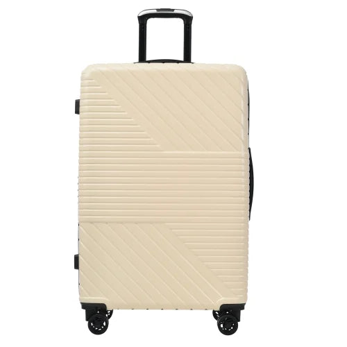 Zateety Hardshell Luggage Sets 3 Piece double spinner 8 wheels Suitcase with TSA Lock Load 20''24''28''