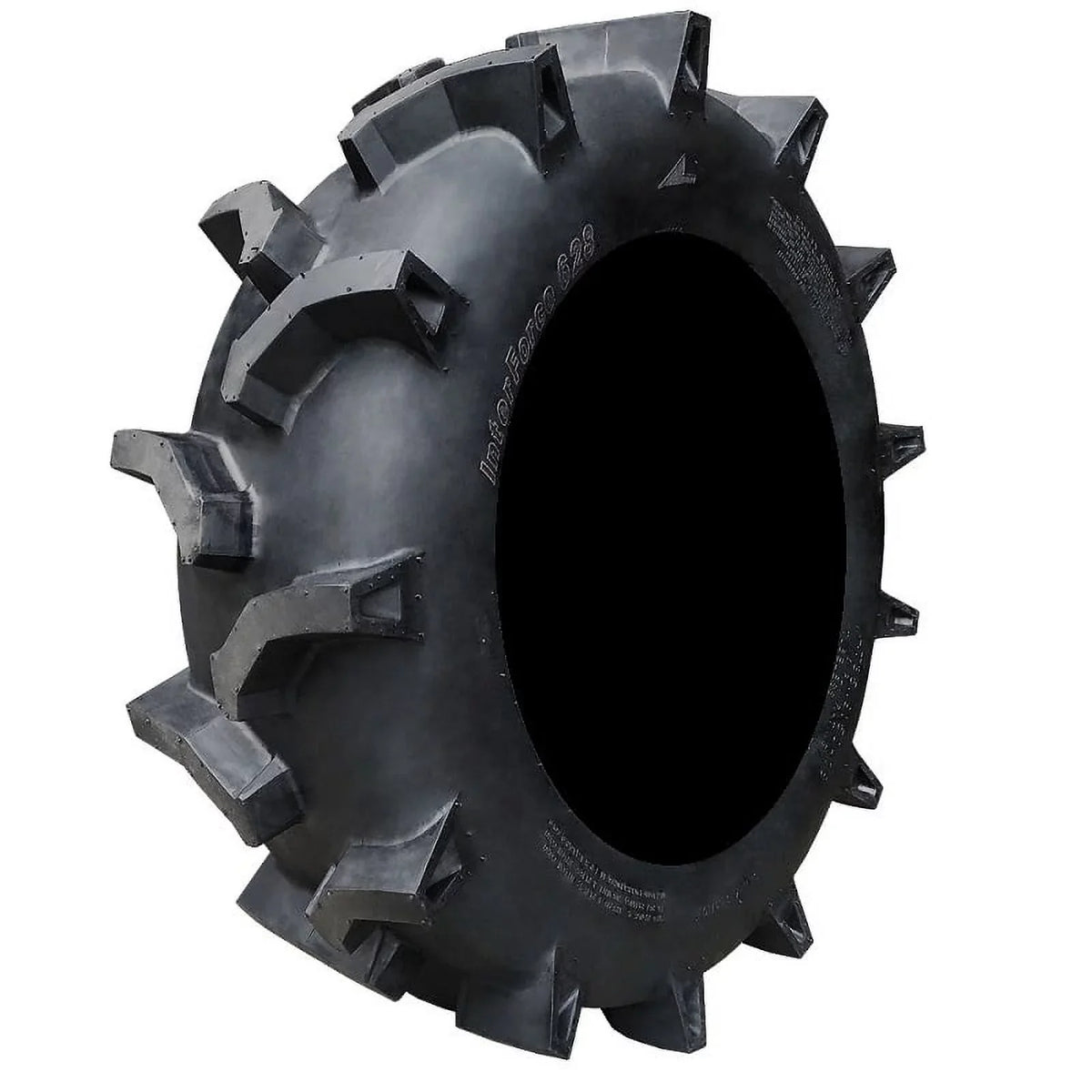 Fuel Reaction 18" Wheels Ebony 35" Interforce 628 Tires Polaris RZR XP 1000 / PRO XP / Ranger XP 900/1000