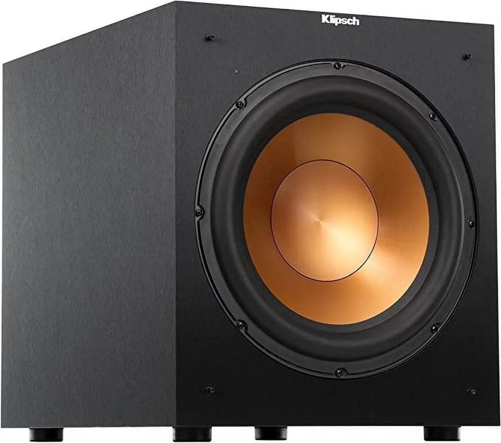 Open Box KLIPSCH REFERENCE 12" 400W FRONT-FIRING SUBWOOFER R-12SW - Ebony