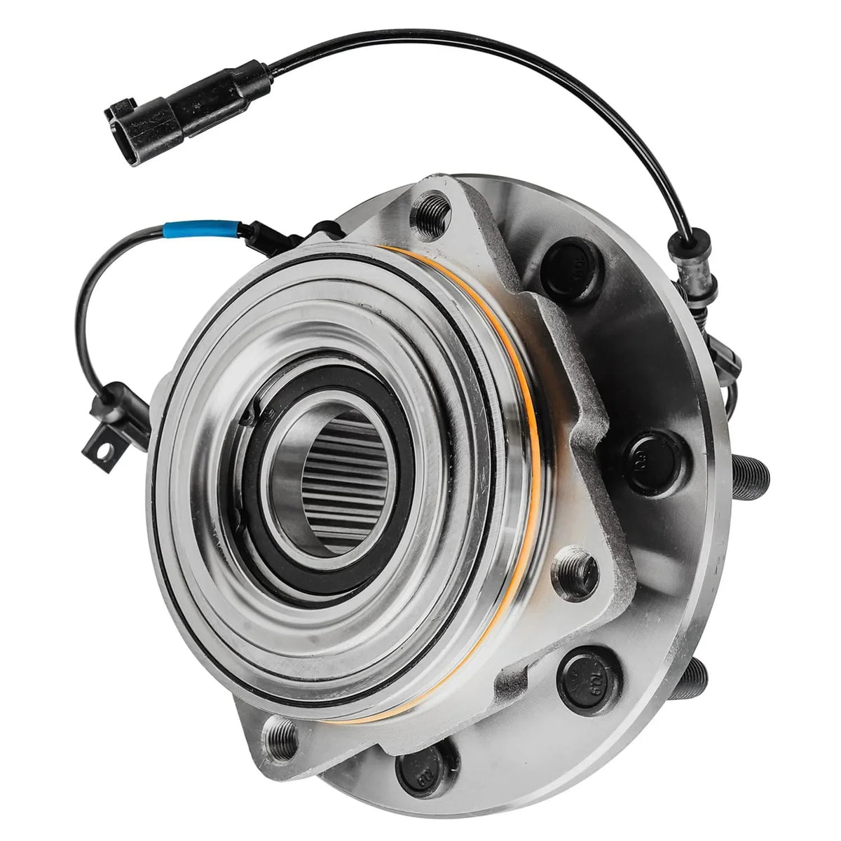 Detroit Axle - 2 Front Wheel Bearing Hubs for 4WD 2011-2016 Ford F-250 F-350 Super Duty Bearing Hubs DRW Wheel Bearing Hubs Assembly Set Replacement 2011 2012 2013 2014 2015 2016