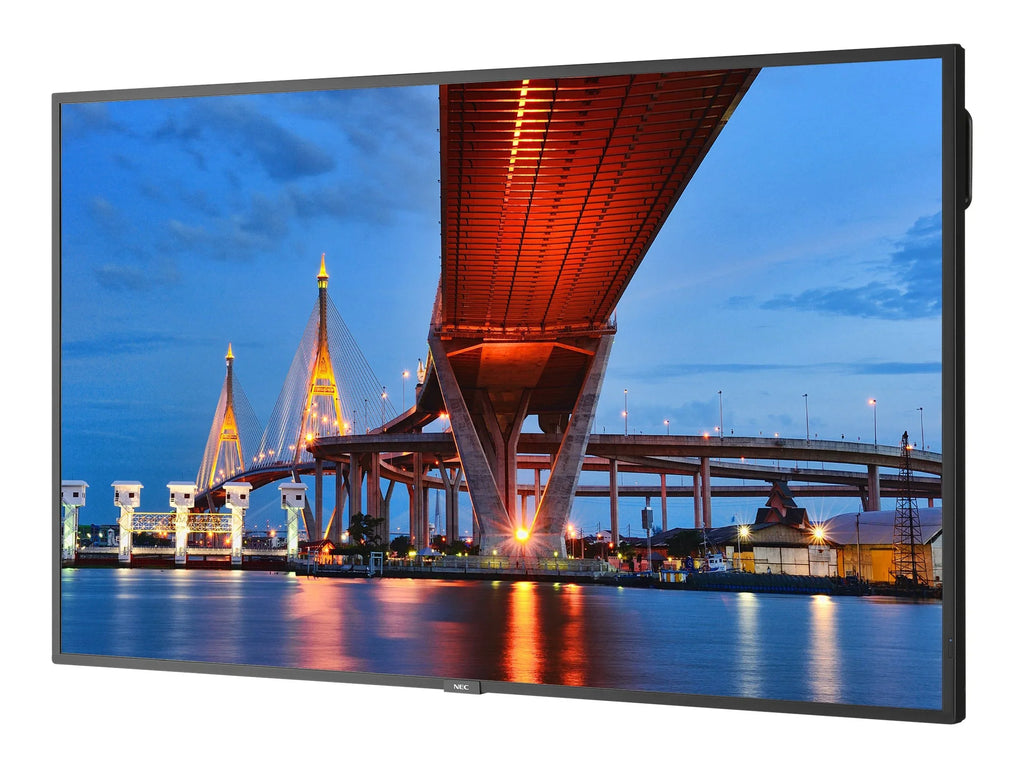 NEC Display Solutions ME651-AVT3 Jet 65" 8ms 3840 x 2160 (4K) 1.07 Billion Colors LED LCD, UHD, 400nits, HDMI x2, DP x1, Accepts SDM-S or L, Full External Control, Rpi Compatible