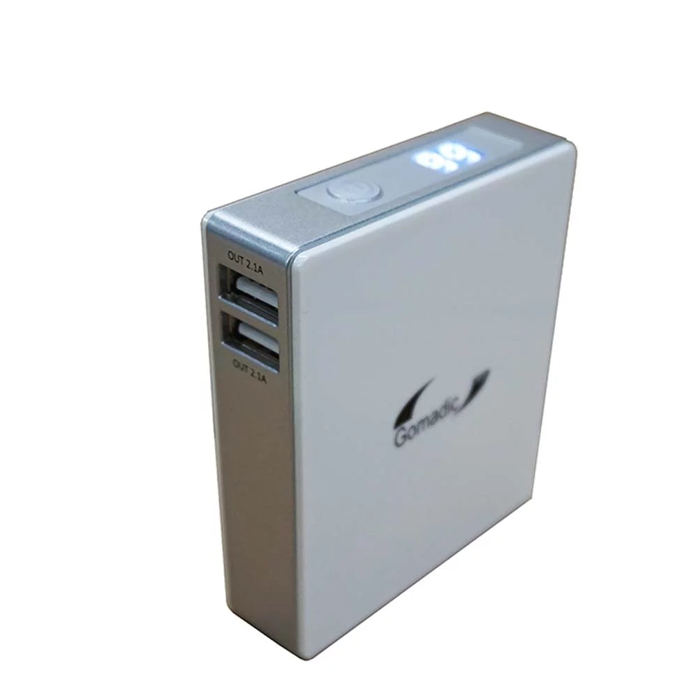 Gomadic High Capacity Rechargeable External Battery Pack suitable for the Xperia X Compact - Portable Charger with TipExchange Technology