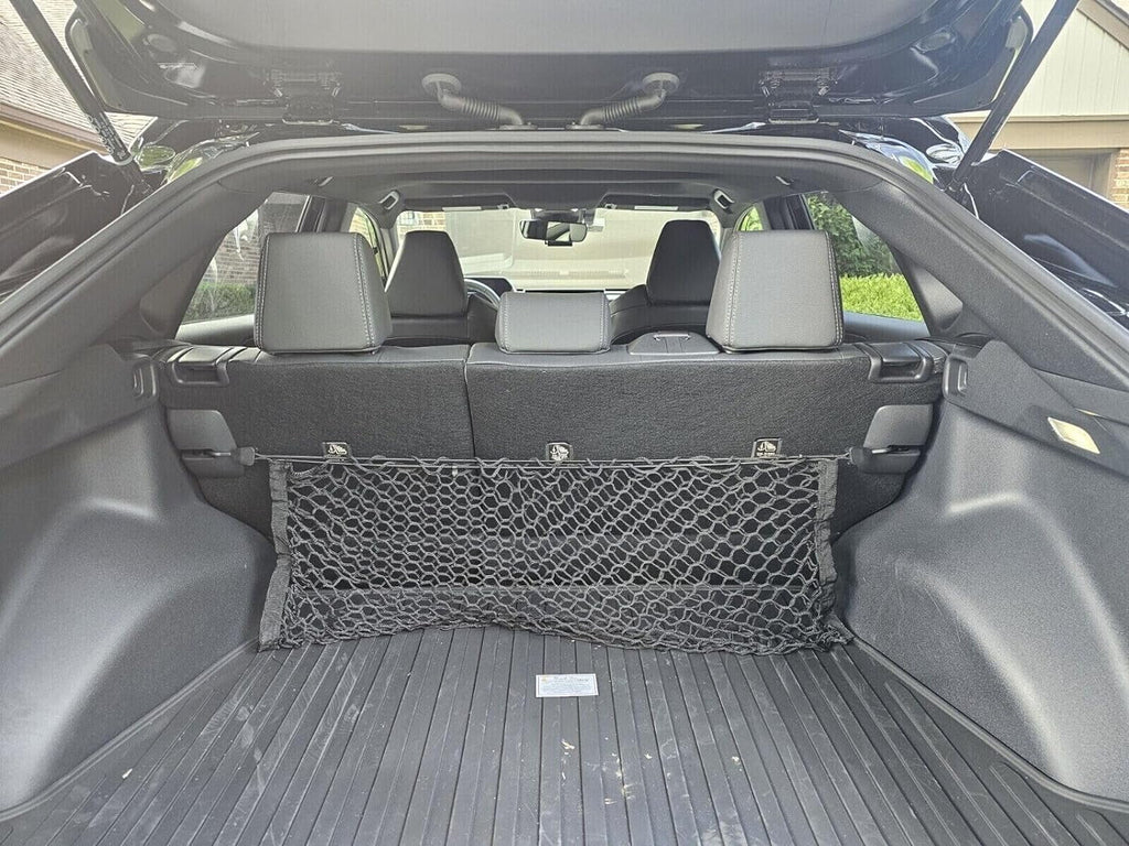 EACCESSORIES EA(2 Quantity Organizer Cargo Nets for bZ4X 2023-2024 – Envelope Style Cargo Nets for SUV – Premium Mesh Car Trunk Organizer Vehicle Carrier Storage – Compatible with bZ4X