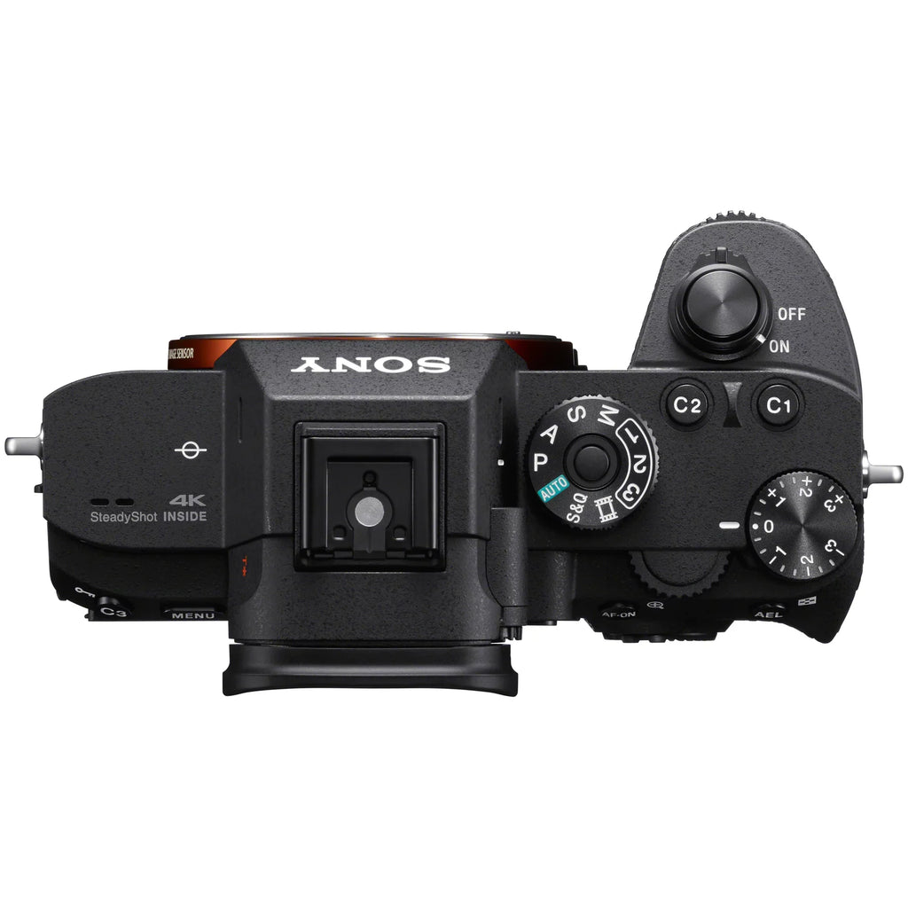 a7R III 42.4MP Full-frame Mirrorless Interchangeable Lens Camera Body (ILCE7RM3/B) with Sigma 50mm F1.4 ART DG HSM E-mount Lens and Deco Gear Backpack Kit Microphone Editing Suite Bundle