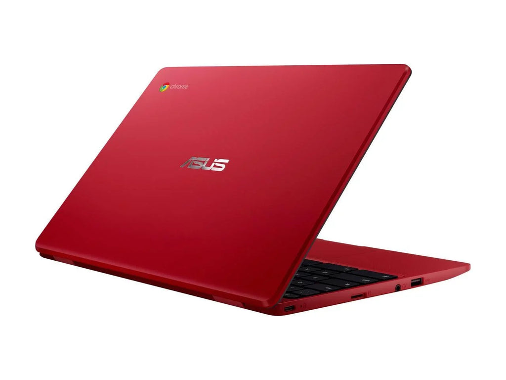 Chromebook Laptop in Red, 12, Celeron, 32GB Flash Storage, 4GB RAM, C223NA-DH02-RD