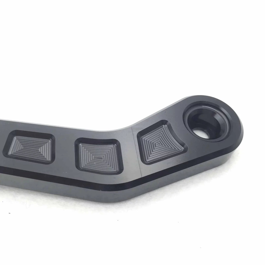 HTT-MOTOR Motorcycle Adjustable Length Angle Ebony CNC 7/8" (22mm) Protector Proguard Pro Brake Clutch Levers Protect Guard For Suzuki GSX GSXR Hayabusa RM DR Kawasaki Ninja ZX ZZR KTM SXR