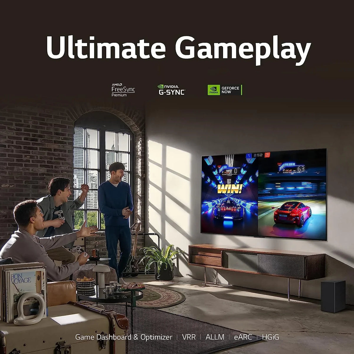 OLED55C3PUA 55 Inch OLED evo 4K UHD Smart TV with Dolby Atmos with a SC9 3.1.3ch Soundbar and Wireless Subwoofer with Dolby Atmos (2023)