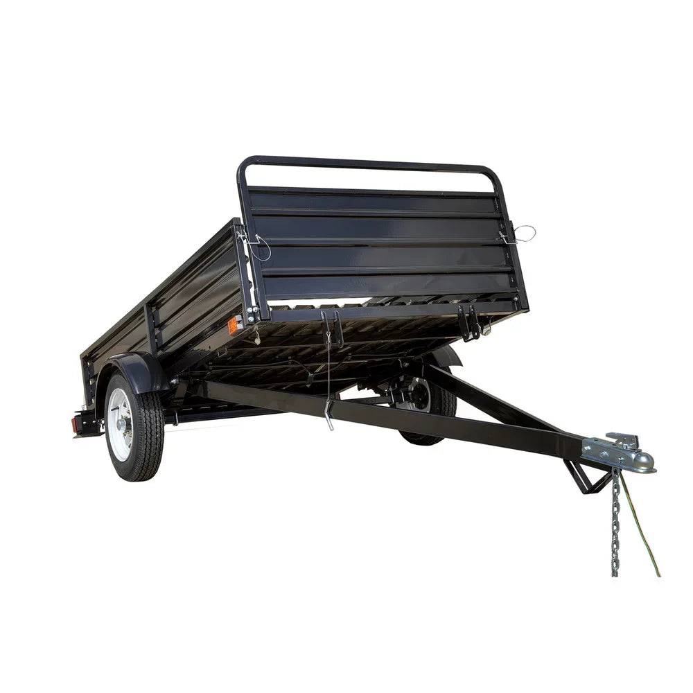 5 ft. x 7 ft. Multi Purpose Utility Trailer Jet Powder-Coated)
