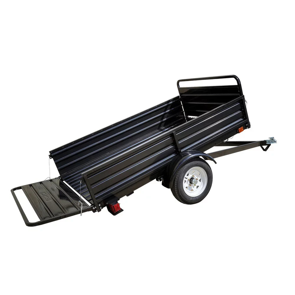 5 ft. x 7 ft. Multi Purpose Utility Trailer Jet Powder-Coated)