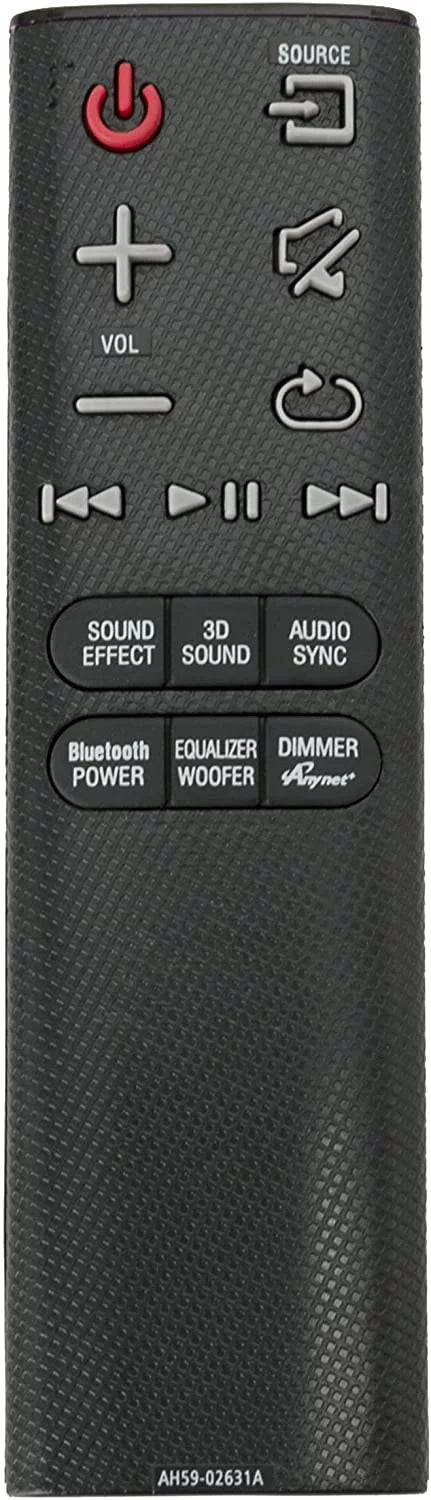 New AH59-02631A Replaced Remote fit for HW-H450 HW-HM45 HW-HM45C Wireless Audio soundbar