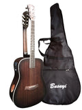 6 Strings classical /6 Strings Acoustic Double Neck, Double Sided Busuyi Guitar 2021 NPT+ Bag