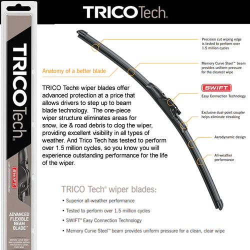 2019 Audi A4 Beam Blade Wipers (Set of 2)